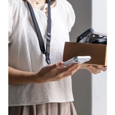 8. Ringke Lanyard Strap Crossbody Phone Lanyard - Black