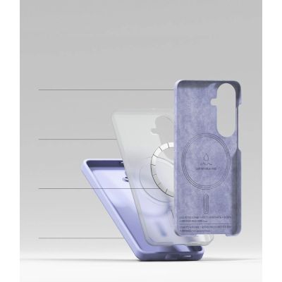 6. Ringke Silicone MagSafe Case for Samsung Galaxy S26 - Purple