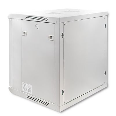 4. 19" Wall-mounted Rack Cabinet 12U 600 x 635 x 450 Gray