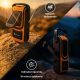 17. Extralink Power Ranger EPS-6000 | Powerbank | 6000mAh, FM Radio, LED Light, Dynamo, Solar Panel