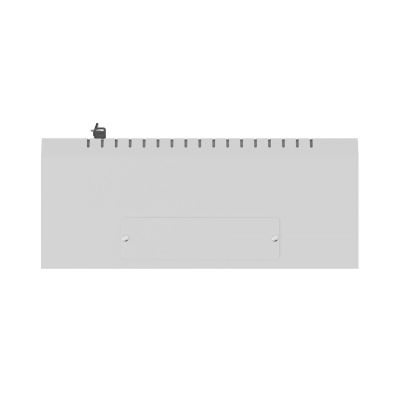 9. LANBERG TPR 10" installation cabinet with mesh panel 340X340X140, grey (assembled)