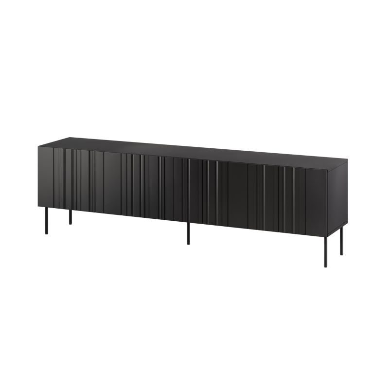 ISLA TV cabinet 200x40x60 black matt
