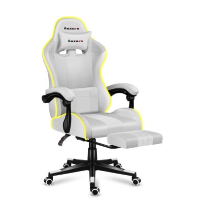 23. Huzaro Force 4.7 RGB White Gaming Chair