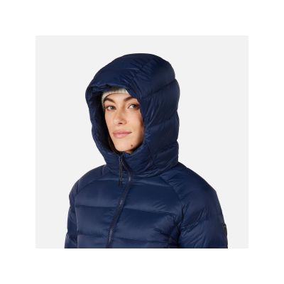 5. Women's ski jacket ROSSIGNOL W ARETU DOWN JKT navy blue