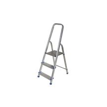 AWTOOLS free-standing aluminum ladder 3 steps 150kg