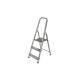 AWTOOLS free-standing aluminum ladder 3 steps 150kg