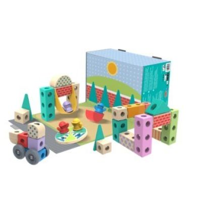 12. Melissa & Doug MDT BBN Blockables Town Pyst GML