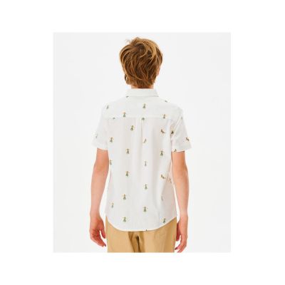 3. RIP CURL Hula Breach Shirt -Boy white