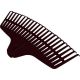 3. GARDEN LEAF RAKE BLACK M RETRO