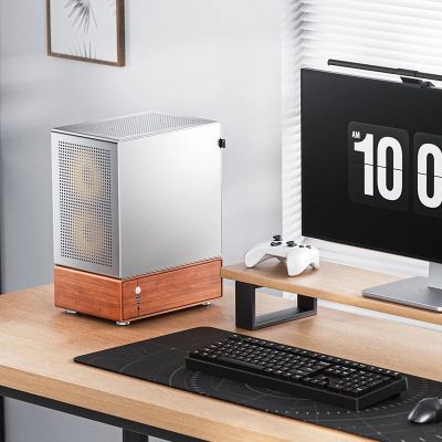 11. Jonsbo T7 PC Case, Midi-Tower, mATX, Tempered Glass - Silver