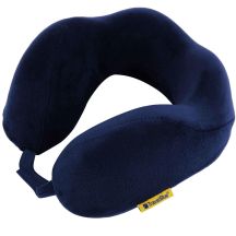 TRAVEL BLUE TRANQUILITY MEMORY FOAM TRAVEL PILLOW NAVY