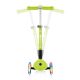 8. 3-wheel scooter Globber Foldable Lights Lime Green Jr 437-106