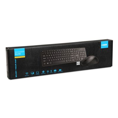 8. IBOX WIRELESS KEYBOARD + MOUSE WORKSTATION PRO KIT