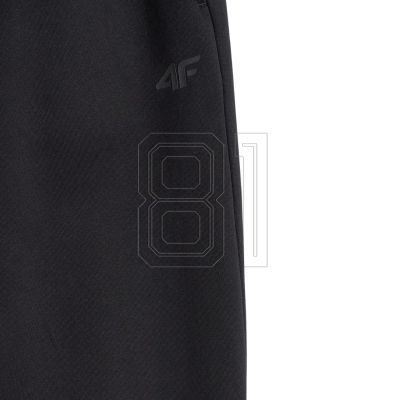 6. Men's trousers 4F CAS M1140 deep black 4FWMM00TTROM1140 20S