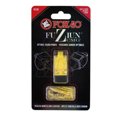 3. Whistle Fox 40 Fuziun CMG yellow