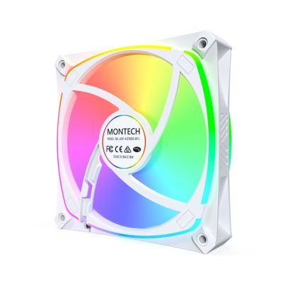 6. Montech AX120 PRO Computer Case Fan 12 cm White 3 pcs.