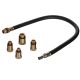 7. Compression pressure gauge for petrol engines, 8-piece, YATO YT-73022