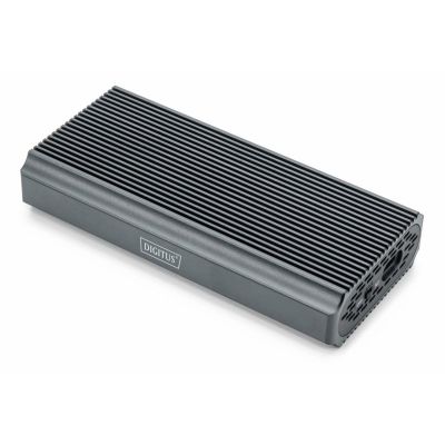 6. Digitus DA-71158 Hard Drive Enclosure SSD Case Gray M.2