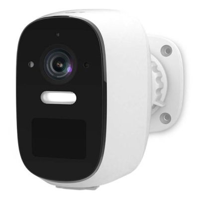 2. Nedis Smartlife Wifi Outdoor Camera, IP66, Motion Sensor, Night Vision, White