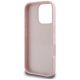 7. Guess Grained Roses Big 4G logo iPhone 16 Pro Max case - pink