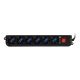 3. TECHLY POWER STRIP WITH UPS CABLE - 6 OUTLETS