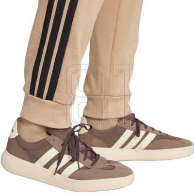 6. adidas Essentials 3-Stripes Fleece Pants M JX0712
