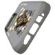 6. Nimmy Glasses Cool Dog Case for iPhone 16 Pro Max - Gray
