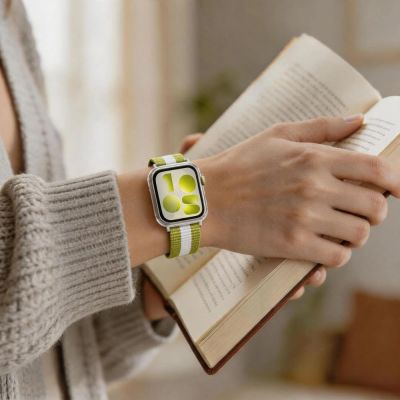 5. Tech-Protect Defense Case for Huawei Watch Fit 5 - Transparent