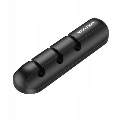 Vention 5-Port Cable Organizer 2 Pack Black