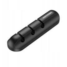 Vention 5-Port Cable Organizer 2 Pack Black