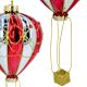 3. Mica Glass Balloon-Shaped Bauble – Red/Blue