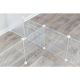 4. Indoor run, for guinea pigs/rabbits, white, 140 x 35 x 70 cm