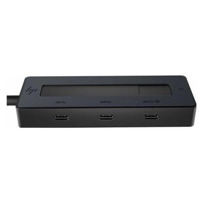 7. HP 4K USB-C Multiport Hub Docking Station Black 6G842AA