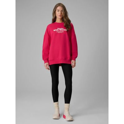 4. Women's oversize sweatshirt without hood 4F 4FRSS26TSWSF2993-53S