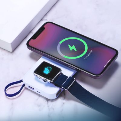 3. Powerbank 3mk PastelUp 10,000mAh 22.5W USB 1A1C - white