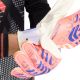 6. adidas Predator Glove Training Goalkeeper Gloves White and Orange JN5355