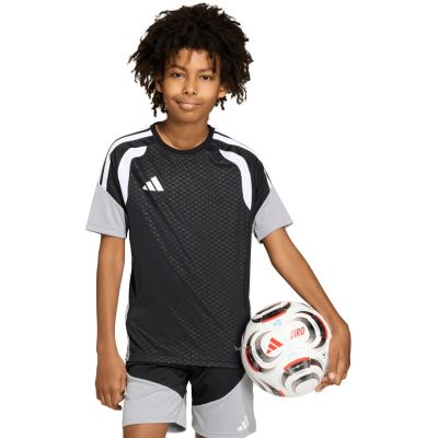 5. adidas Tiro 26 Competition Training Kids T-Shirt Black and Gray KA7599