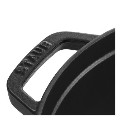5. Staub Round Cast Iron Pot - 3.8 ltr, Black