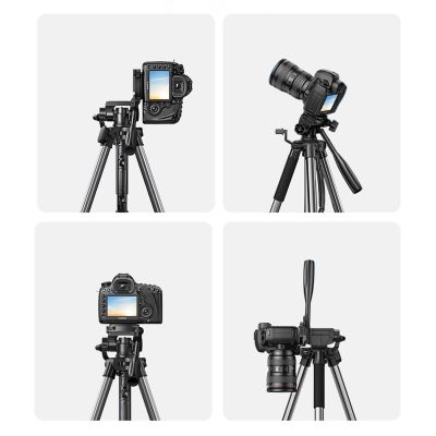 13. Professional Ugreen LP661 tripod for smartphones and cameras - black and gray
