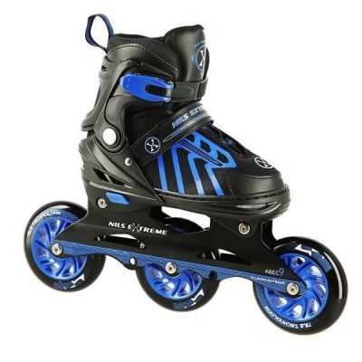 2. NILS EXTREME NA18812 A ROLLER SKATES DARK BLUE SIZE S (29-33)