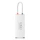 4. Baseus Lite Series multifunctional HUB USB Type C - 2 x USB 3.0 / USB Type C PD / HDMI 1,4 / SD / TF white (WKQX050102)