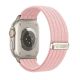 2. Tech-Protect Nylon Sport Band for Apple Watch 44/45/46/49 mm - Light Pink