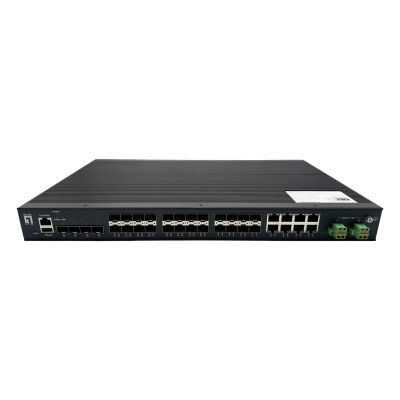 4. LevelOne IGU-2872 Managed L2+ Network Switch Black