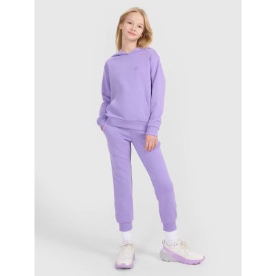 2. Girls' jogger sweatpants 4F 4FJWSS25TTROF1099-51S