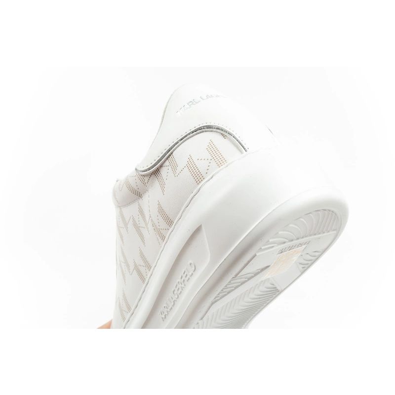 16. Karl Lagerfeld Kapri men's shoes sneakers natural leather white