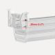 3. MACLEAN UNDERDESK CABLE ORGANIZER/EXTENSION CORD, MAX LOAD 5KG, WHITE MC-106 W