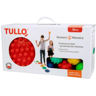5. SENSORY MEMORY SENSORY DISCS TULLO MEMORY AND TOUCH GAME