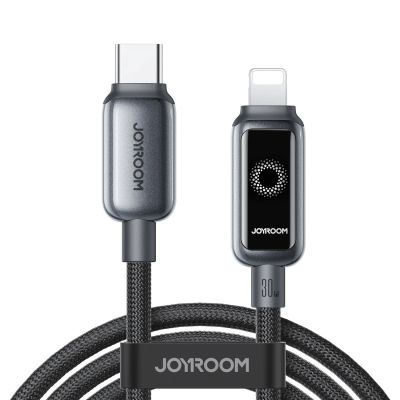 Joyroom S-A55 StarFlight 30W USB-C - Lightning cable 1.2m - black