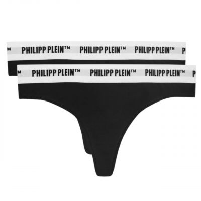 5. Philipp Plein 2-Pack Tanga W DUPP01 Thong