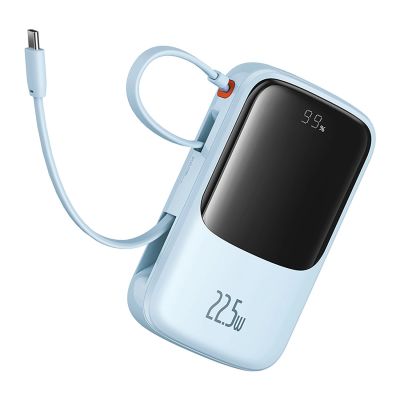 5. Baseus Qpow Pro+ 22.5W 10000mAh USB-C Power Bank - Blue